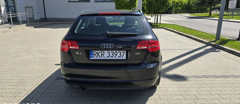 Audi A3 cena 33000 przebieg: 201500, rok produkcji 2010 z Debrzno małe 407